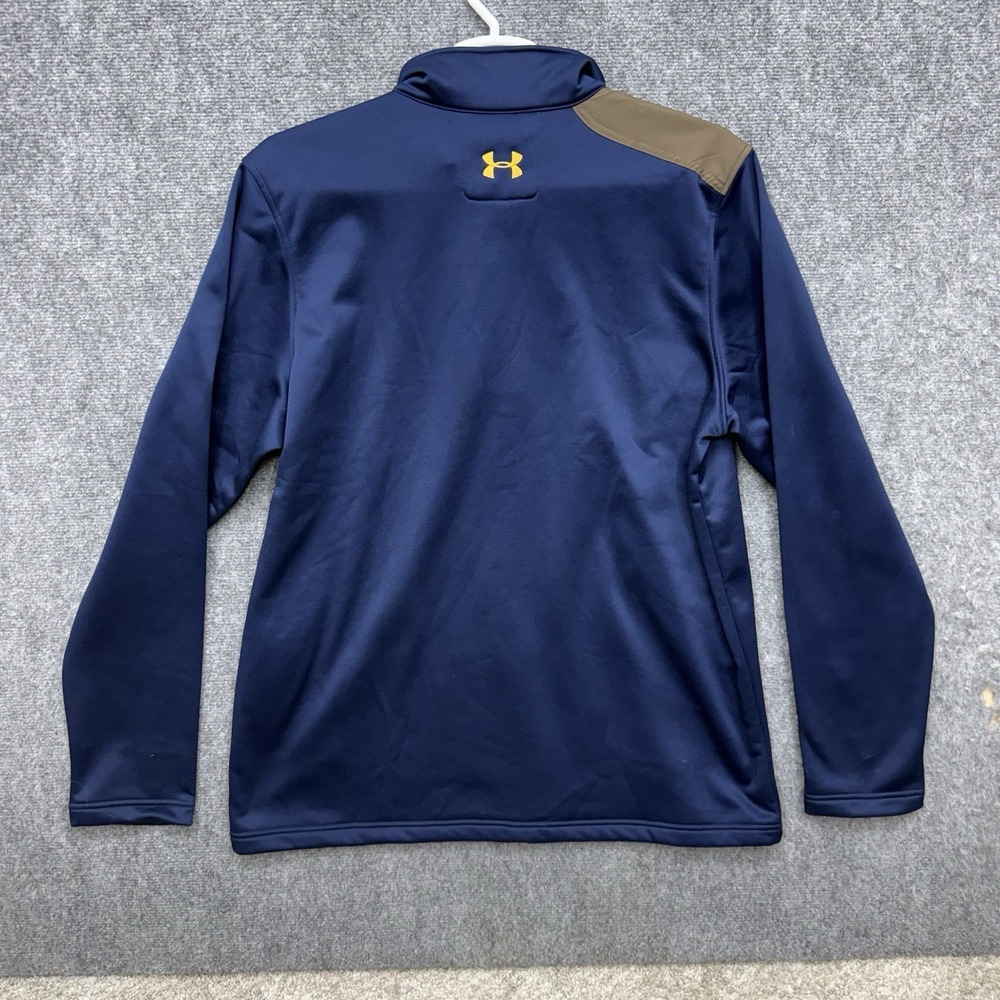 Under Armour Pullover 1/4 Zip Realtree blue long sleeve Men's size 2XL coldgear - Picture 10 of 10
